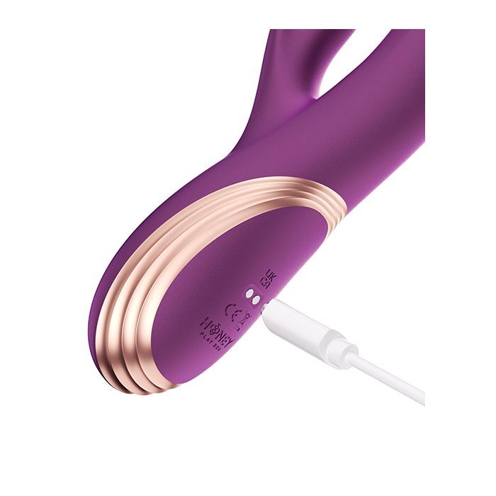 GEM Twin Balls Rechargeable Rabbit Vibrator