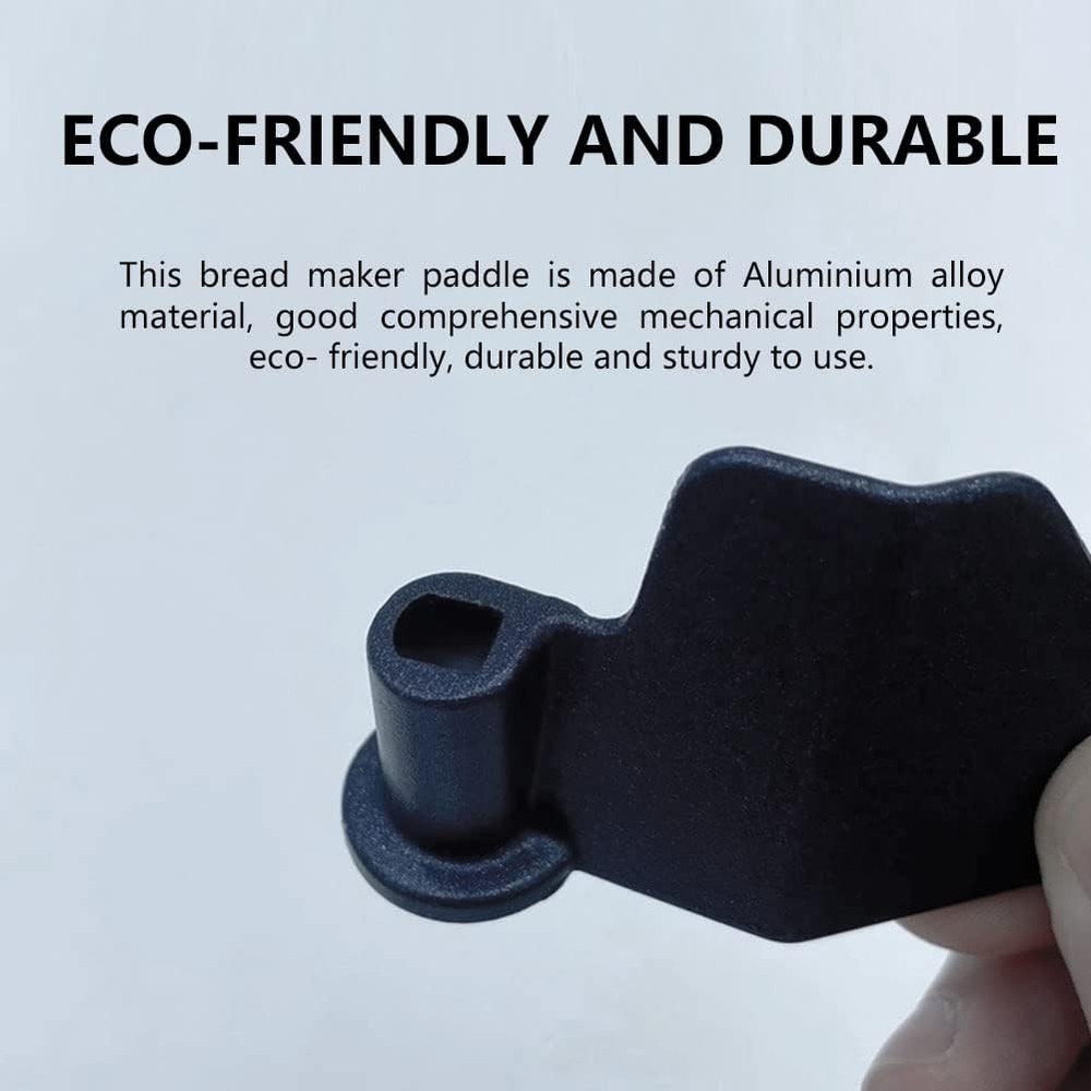 2 Pack Breadmaker Paddle, Bread Maker Kneading Paddle, Stainless Steel Bread Mac