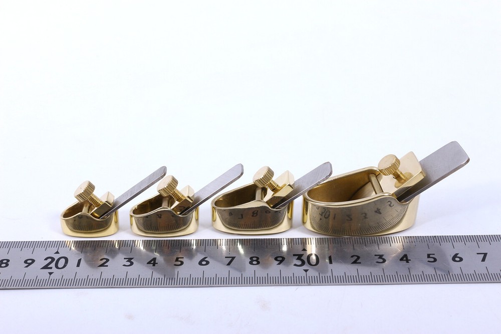 luthier tools 4pcs convex bottom Brass Planes tool violin Make Special tools