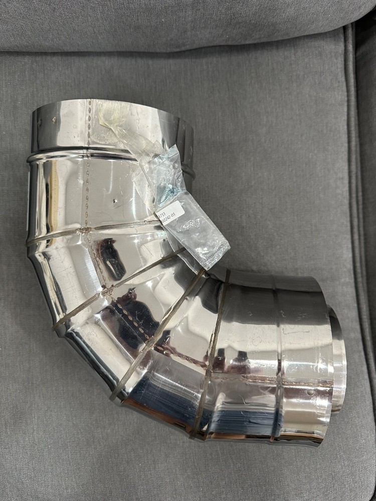 double wall elbow 4"