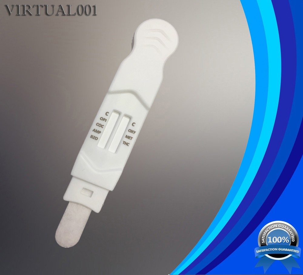 (300 Pack) 7 Panel Saliva Oral Fluid Multi-Drug Testing Kit