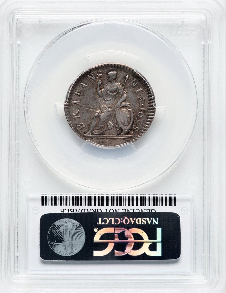 England - 1698 William III - Pattern Proof Silver Farthing - PCGS AU Details