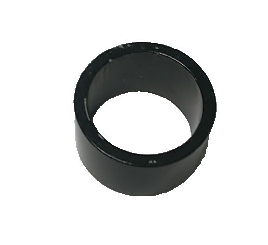 Headset spacer 1 1/8 black Road or MTB Threadless (Bin#3)