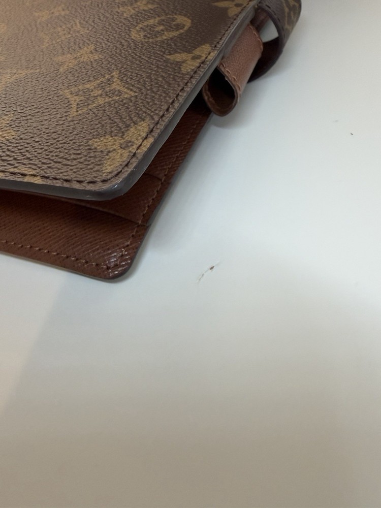 Authentic Louis Vuitton Large Ring Agenda Customized