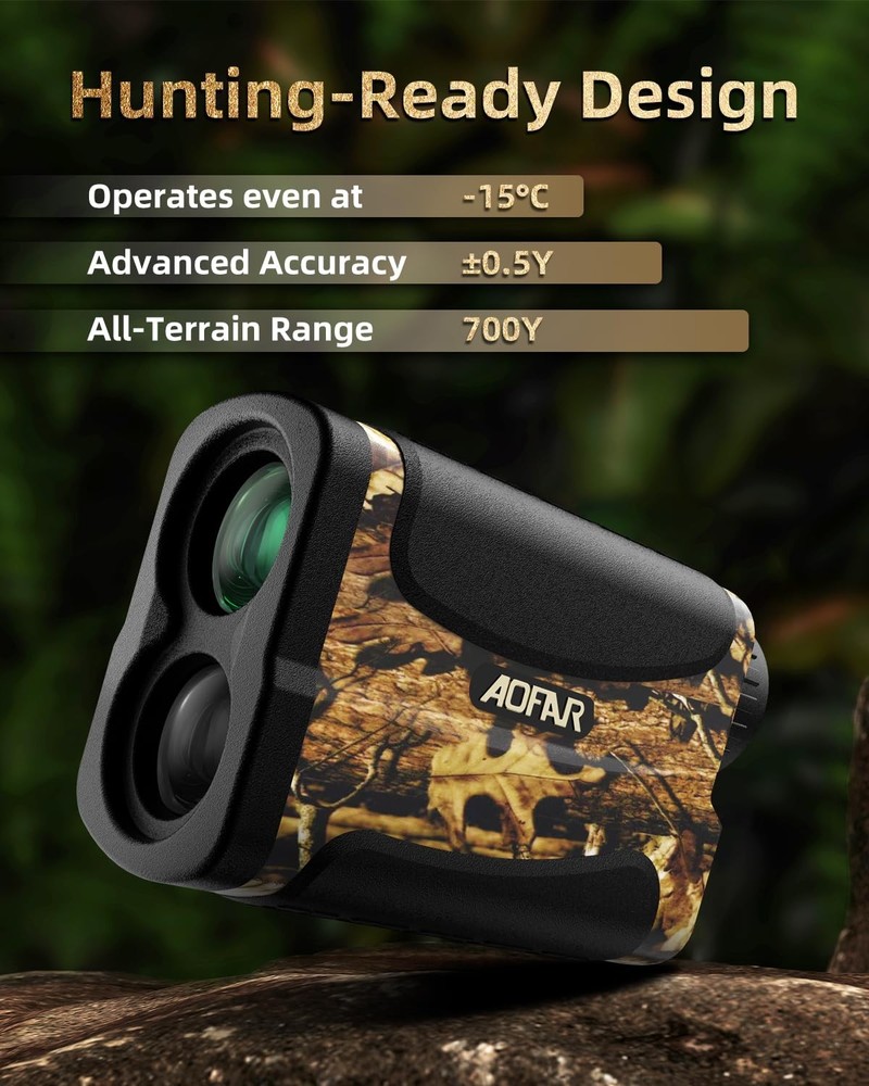 AOFAR HX-700N Hunting Range Finder 700 Yards 700 Yard, Basic Version