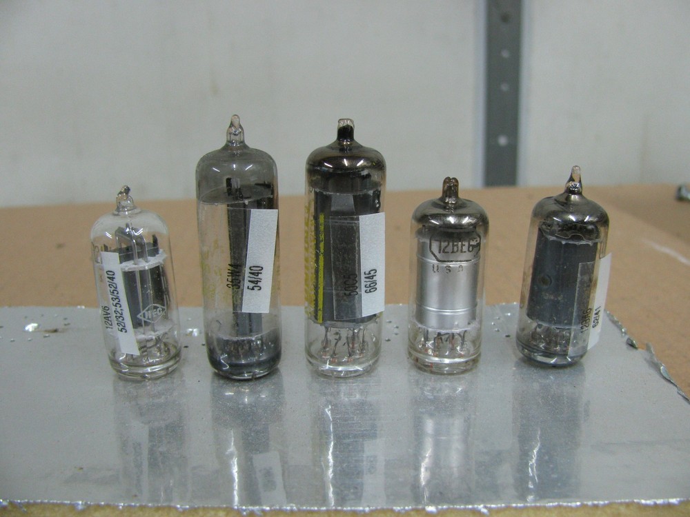 50s and 60s AA5 Tube Set