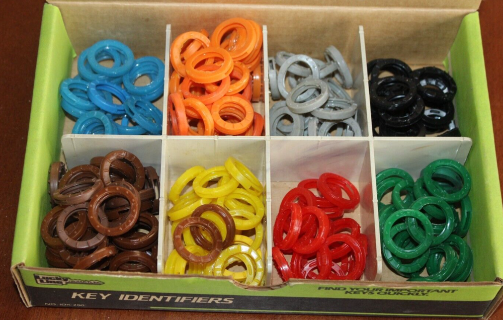 Lucky Line Key Identifier Assortment 8 colors