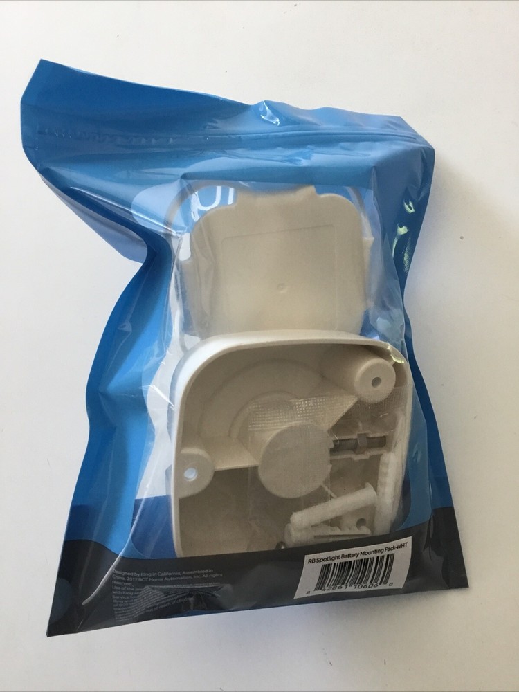 Genuine Ring RB Spotlight Battery Mounting Pack - White - Sealed