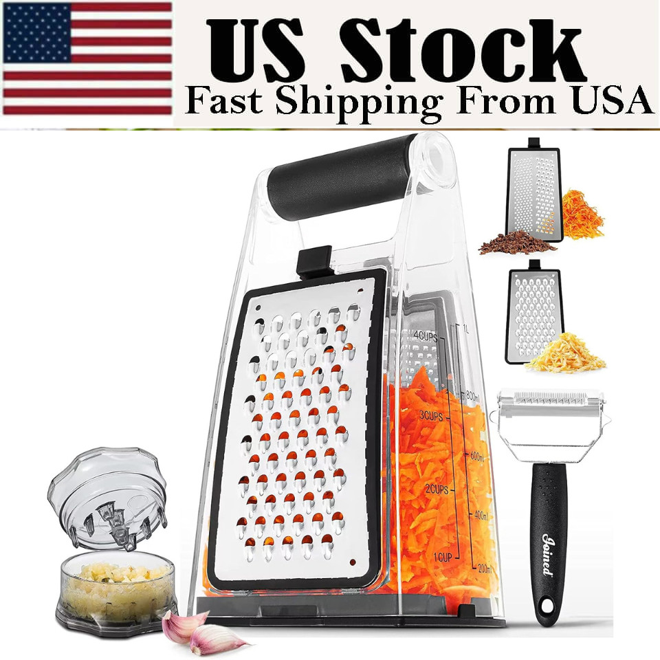 Joined Cheese Grater with Container