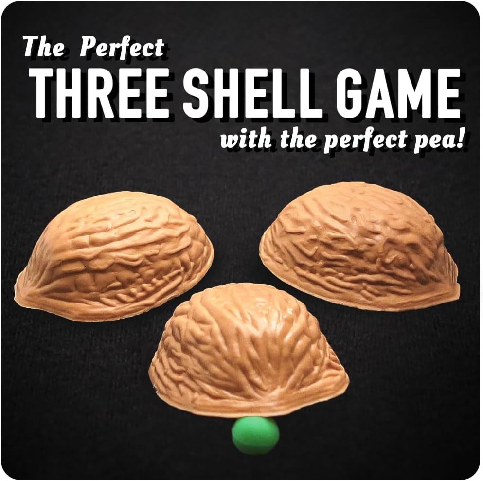 Magic Makers Deluxe Three Shell Game Set - Classic Trick for All Skill...