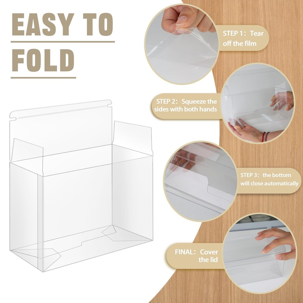 DEDC Acrylic Case Compatible with Elite Trainer Box Display Case Assembly and...