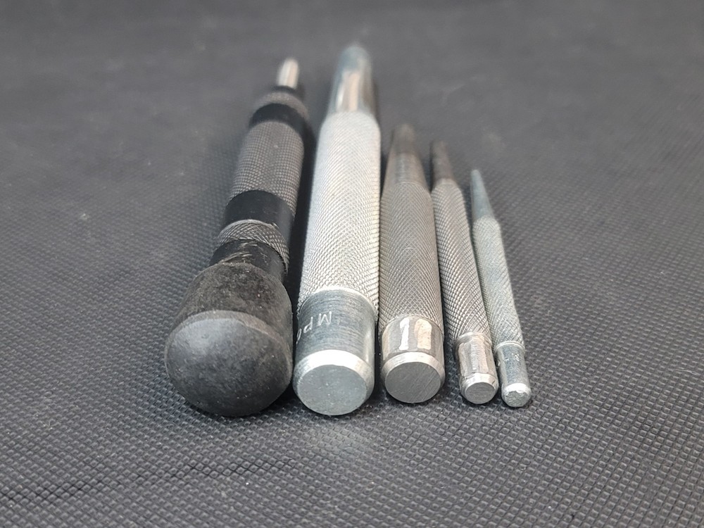 5 pc MPC Machine Products Impact Automatic / Center Punch Set