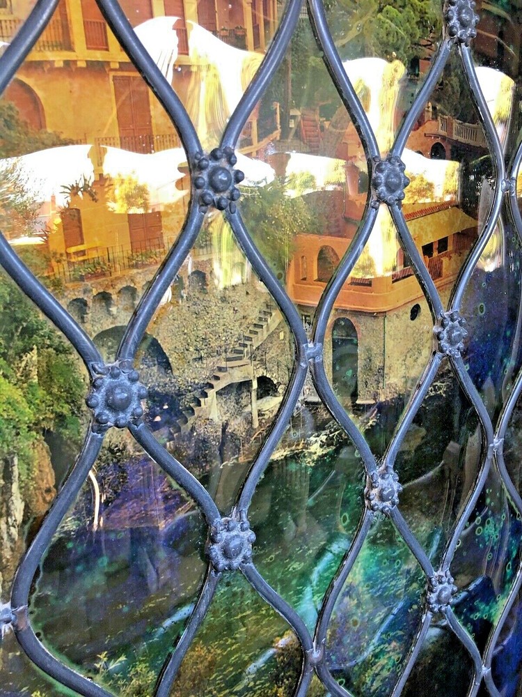 16th Century oak wood frames (2) with hardware
