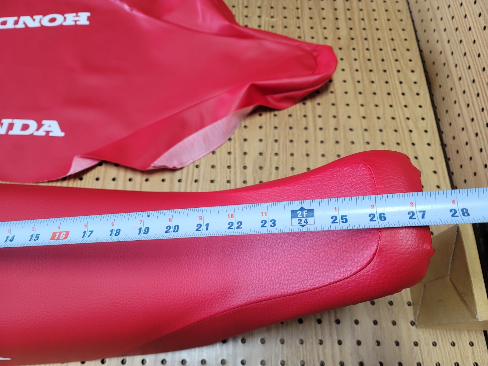 HONDA CR125R CR250R CR500R SEAT COVER 1988 MODEL (RED) (H*-431)