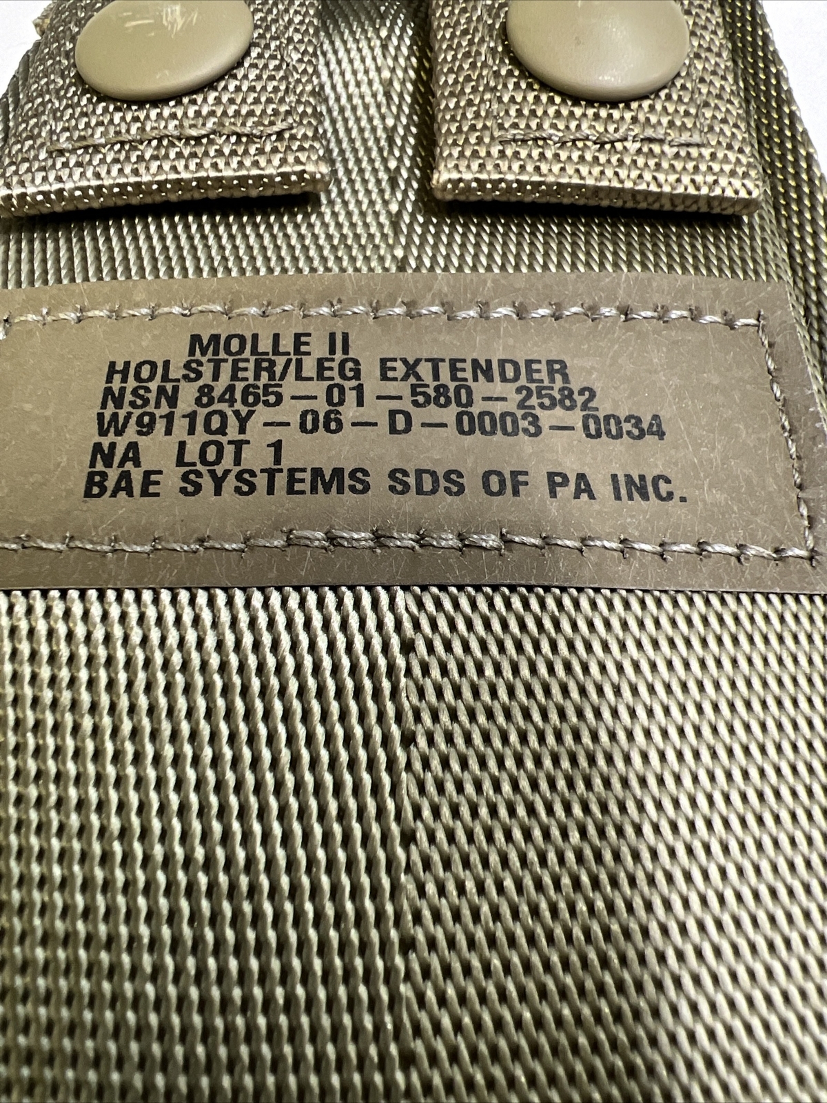 USGI MOLLE Pistolman Pocket Set OCP Multicam 4 9mm Mag Pouches Holster Extender