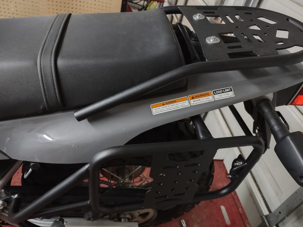 TW200 Side Rack Pannier System