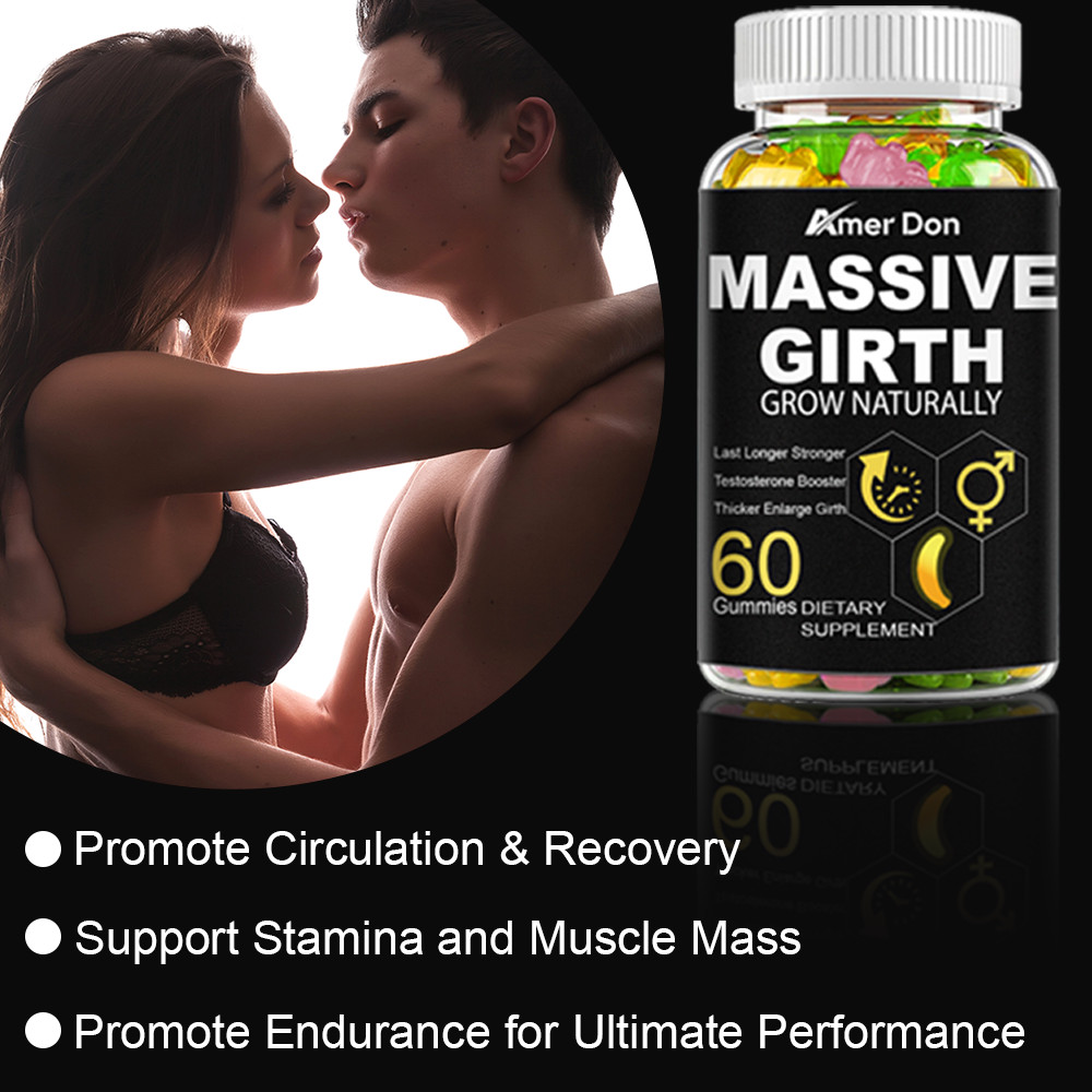 MASSIVE MEN GUMMIES&Ashwagandha Root Blend Premium Formula Changes Well-being
