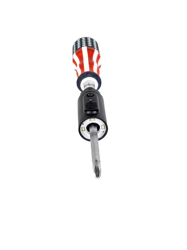 Screwdriver LightSleeve Flashlight Attachment for YOUR Screwdriver