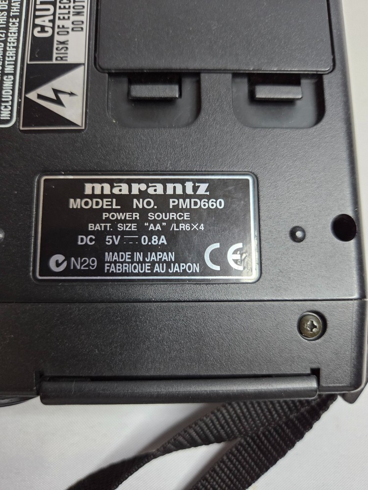 Marantz Professional PMD660 Handheld Solid State Recorder