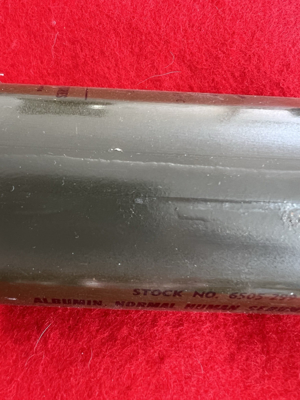 Vietnam War Era US Serum Albumin Can LRRP SEAL SOG MIKE FORCE First Aid Medic