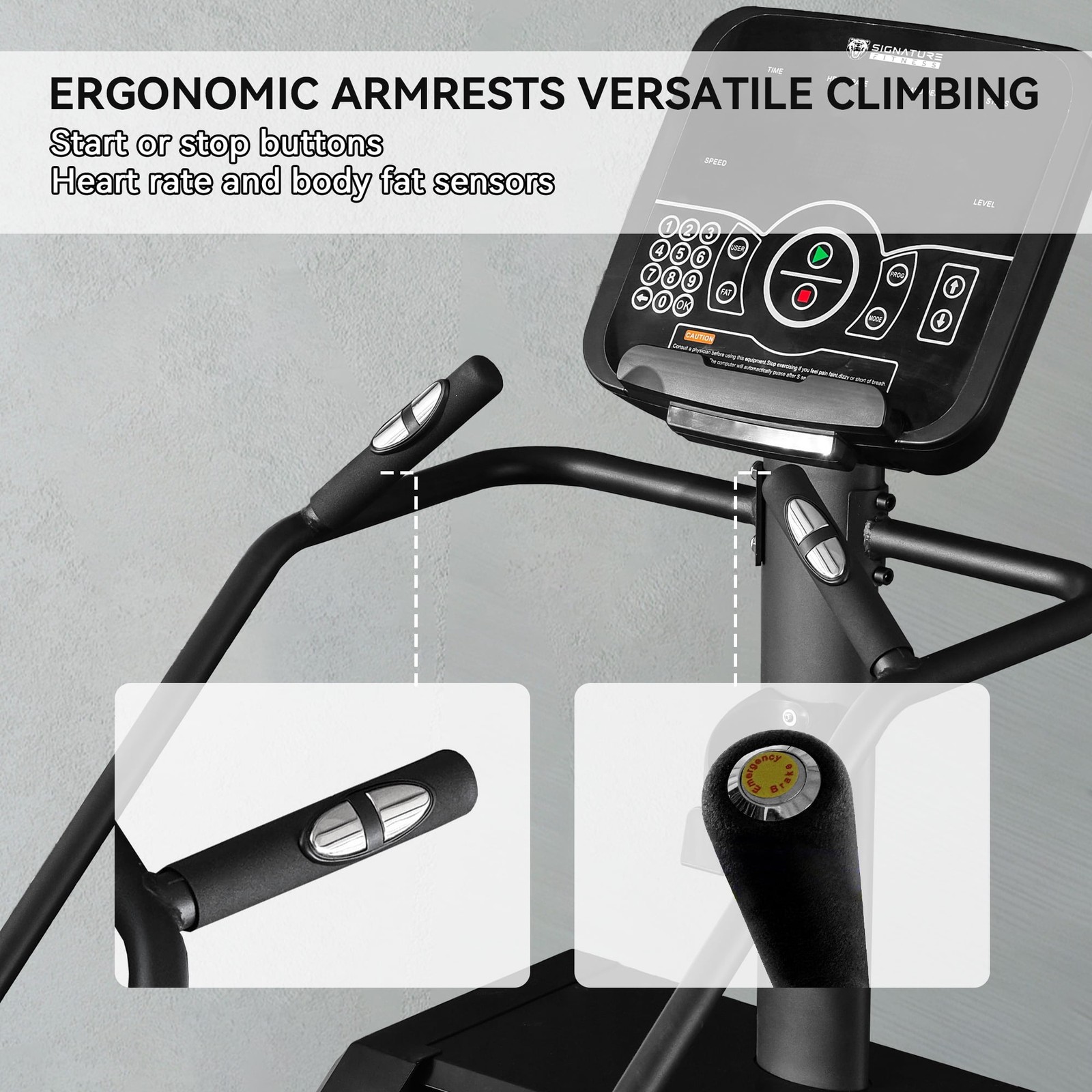 Stair Climber Commercial Grade Stair Master Machine Gym Equipment Cardio