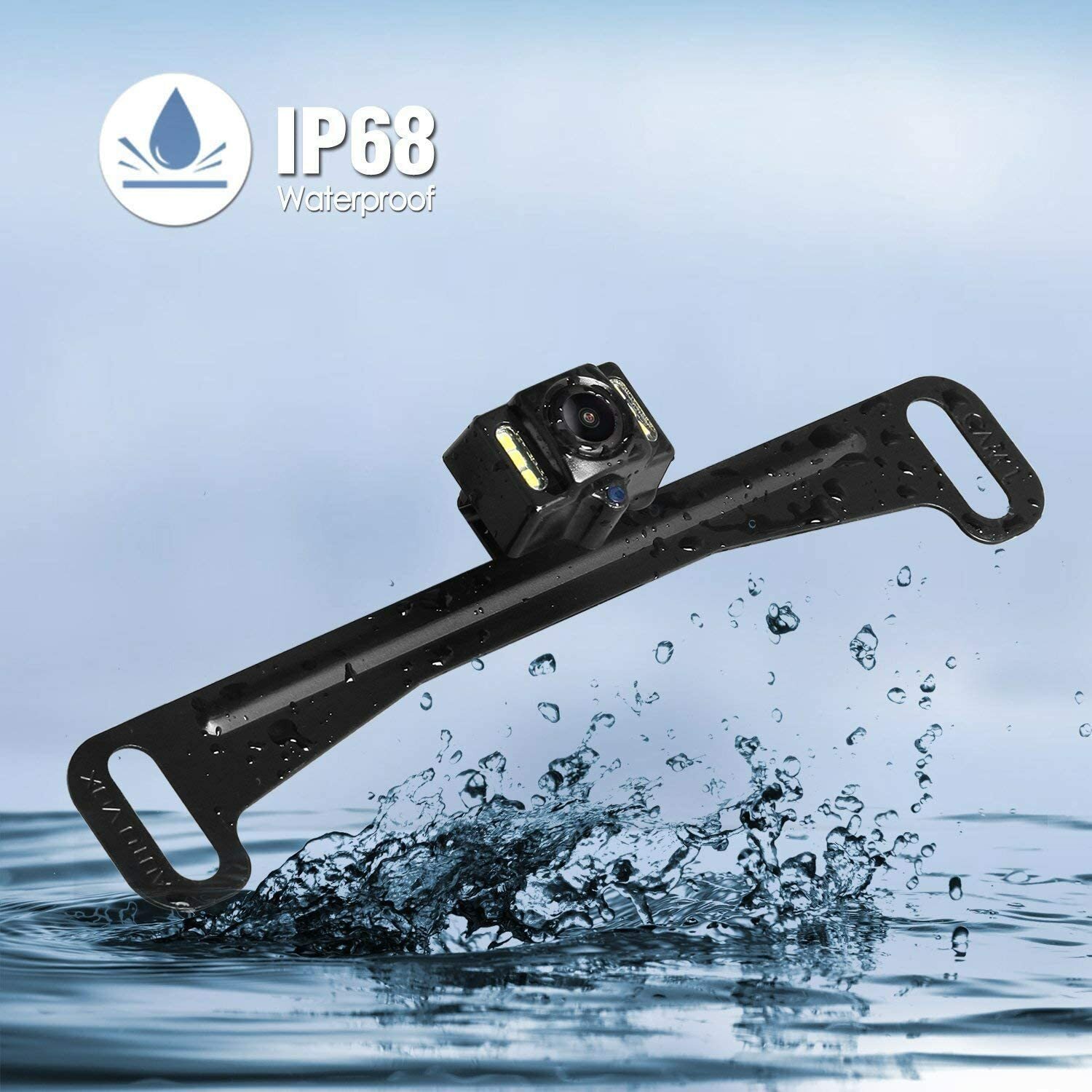 AUTO-VOX T2 Car Backup Camera OEM 4.3" Mirror Monitor Kit Rear View Night Vision