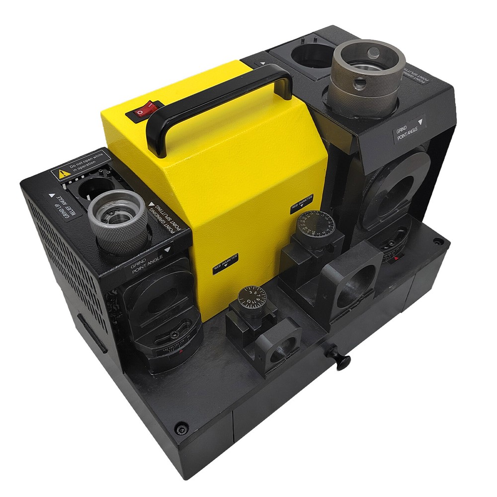 Multi-Functional Drill Bit Sharpener Drill Grinder Drill Bit 24 Collets 3-26mm