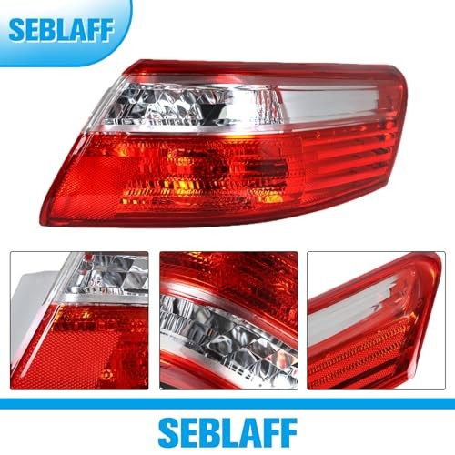 Outer Piece Rear Tail Light Brake Lamp Passenger Side Replacement for Camry
