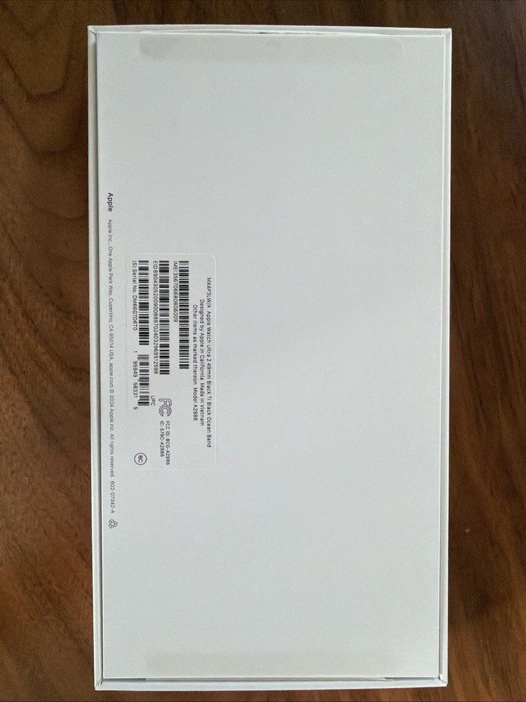 Apple Watch Ultra 2 Box 49MM Original Packaging (EMPTY BOX ONLY)