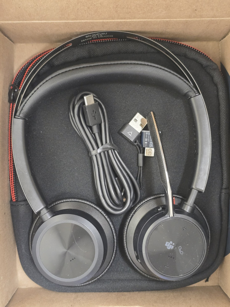 Poly Voyager Focus 2 UC Stereo Bluetooth Headset (Microsoft Teams Certified)