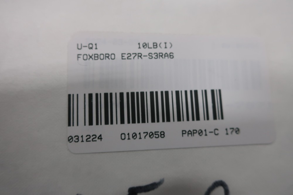 Foxboro E27R-S3RA6 Chart Recorder