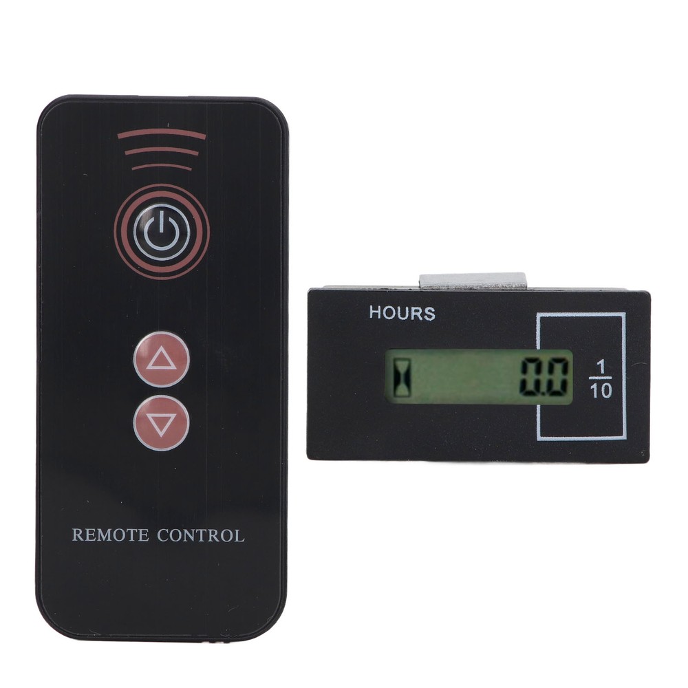 Excavator Hour Meter LCD Display Universal Built In Chip Multiple Uses Elect CST