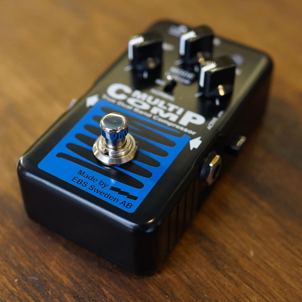 EBS MultiComp BlueLabel base effects compressor Brand New Ship from Japan