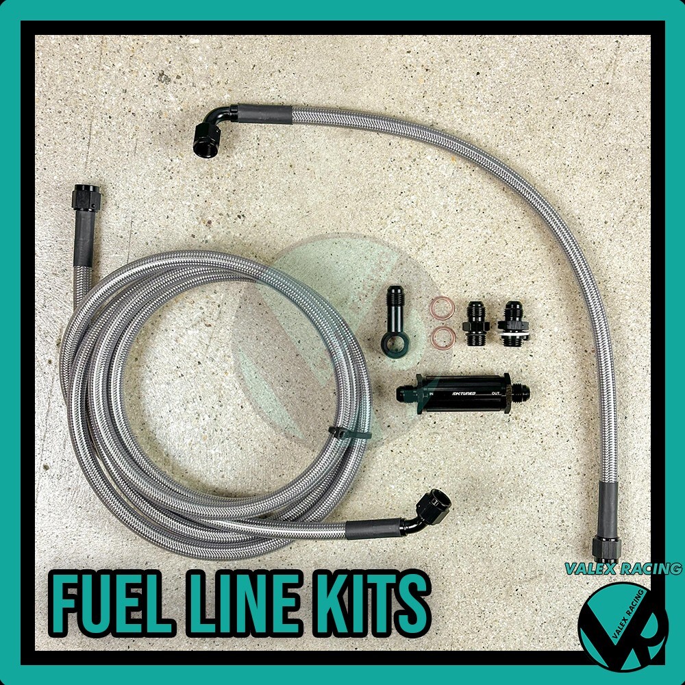Front & Rear Brake Line Replacement Kit For 96-00 Honda Civic w/rear disc
