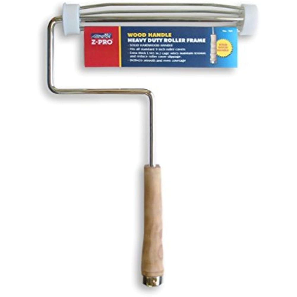 Premier Paint Roller Premier 9" 5-Wire Pro Roller Frame with Solid Hardwood