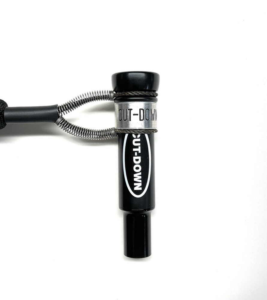 🇺🇸Kirk McCullough OUTLAW CUT-DOWN Duck Call. Threaded Keyhole Insert.