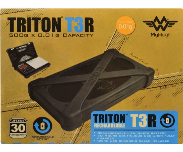 My Weigh Triton T3 Rechargeable Digital Scale Precision Tool