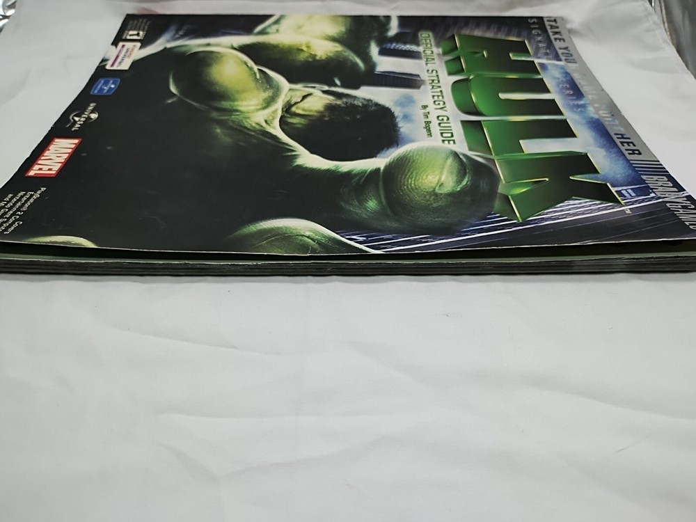 *No Insert* Hulk Official Strategy Guide Book