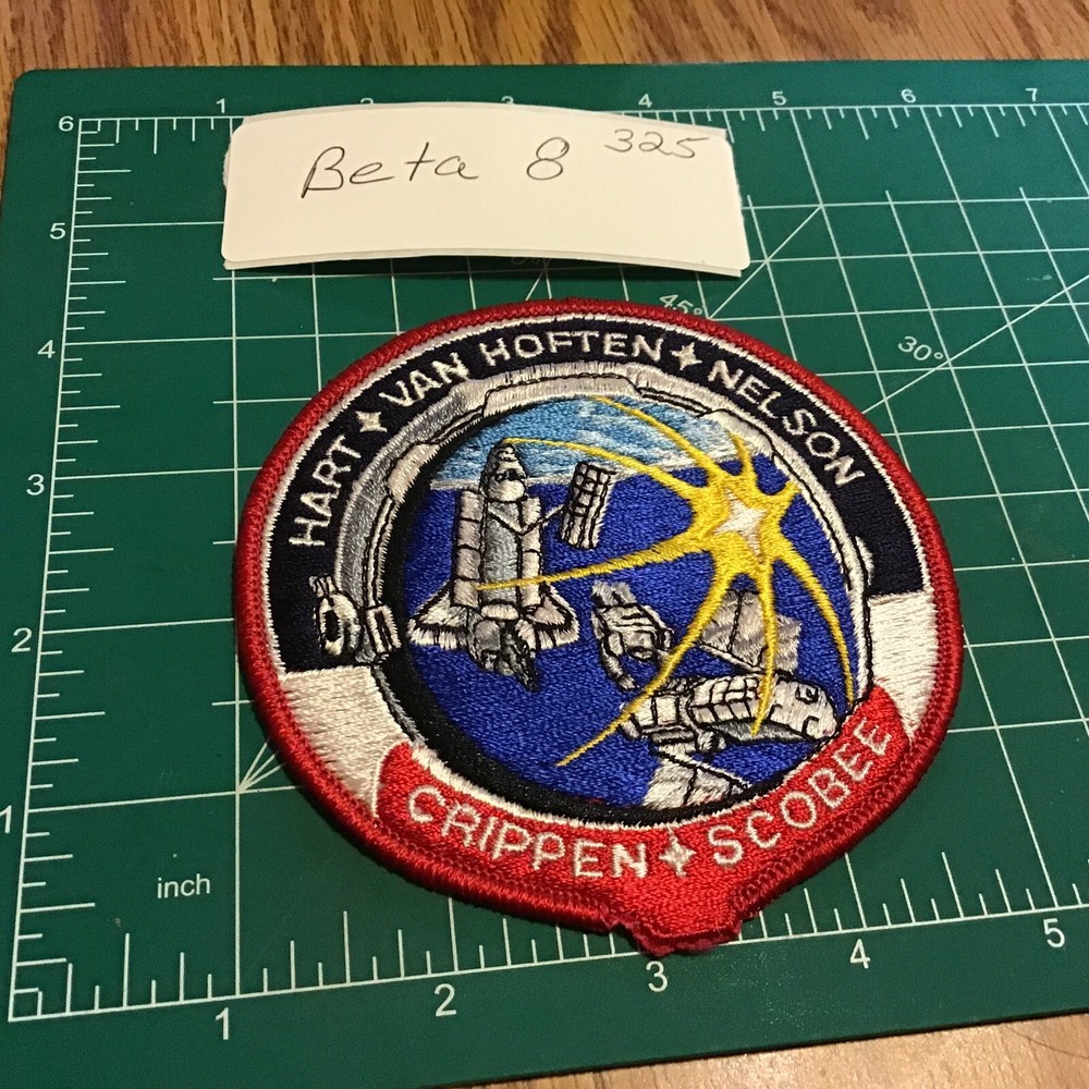 NASA Space Shuttle Crew Patch Crippen & Scobee
