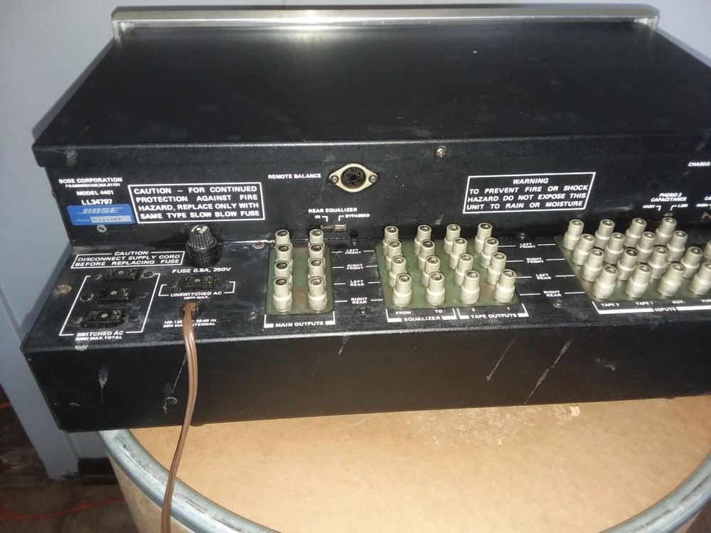Bose 4401 Preamplifier 4 channel