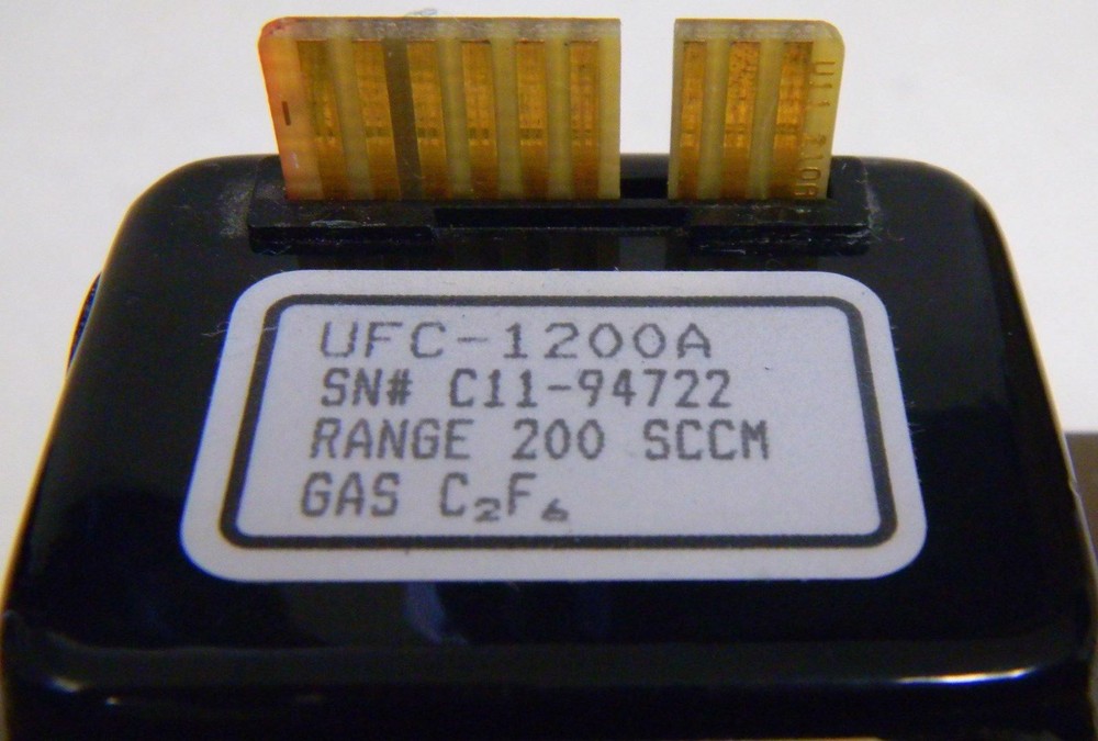 Unit UFC-1200A Mass Flow Controller, Gas- C2F6, Range- 200 SCCM, Used