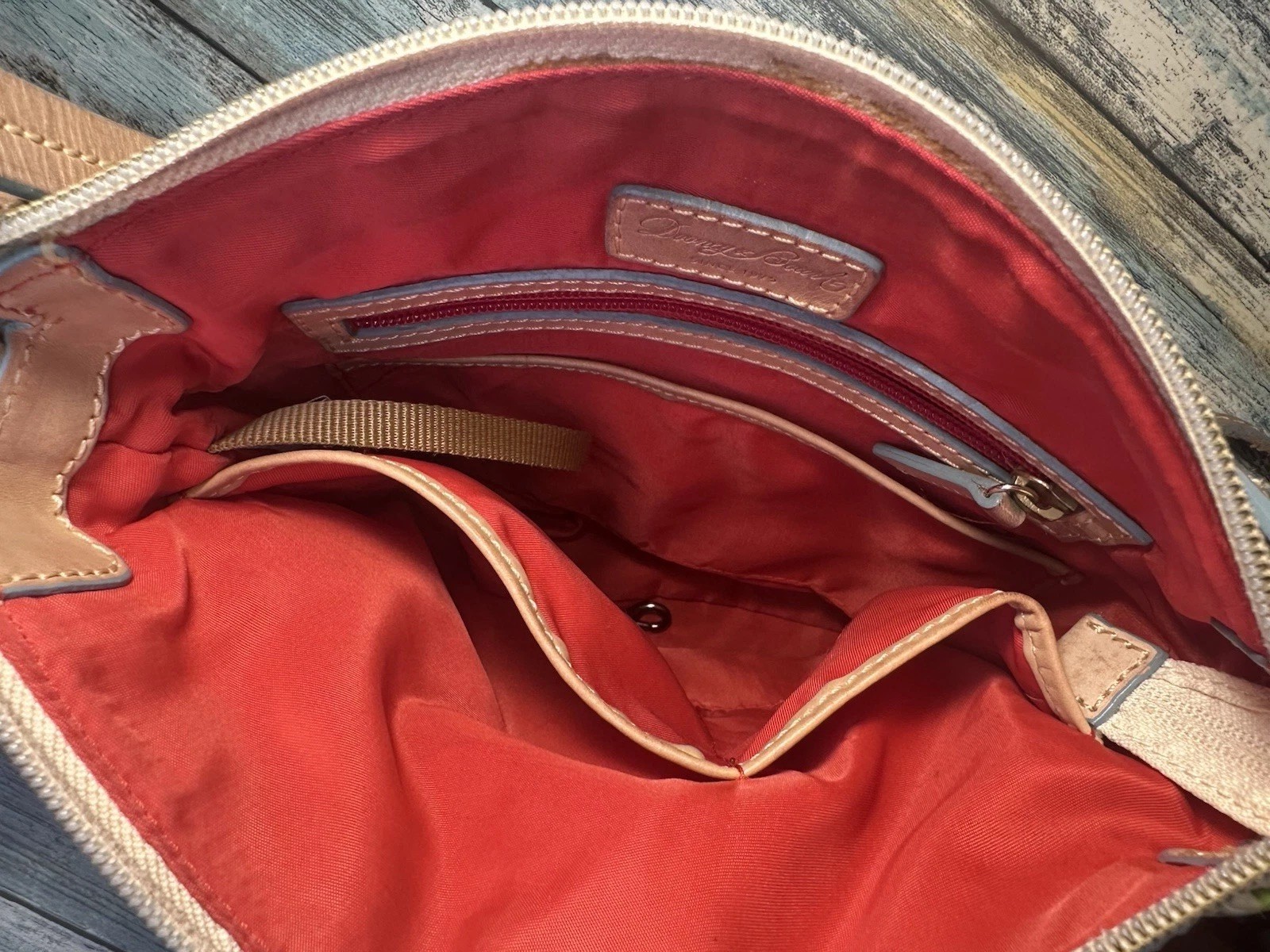 Disney x Dooney & Bourke Beach Nylon Letter Carrier Mickey PreOwned w/Tags