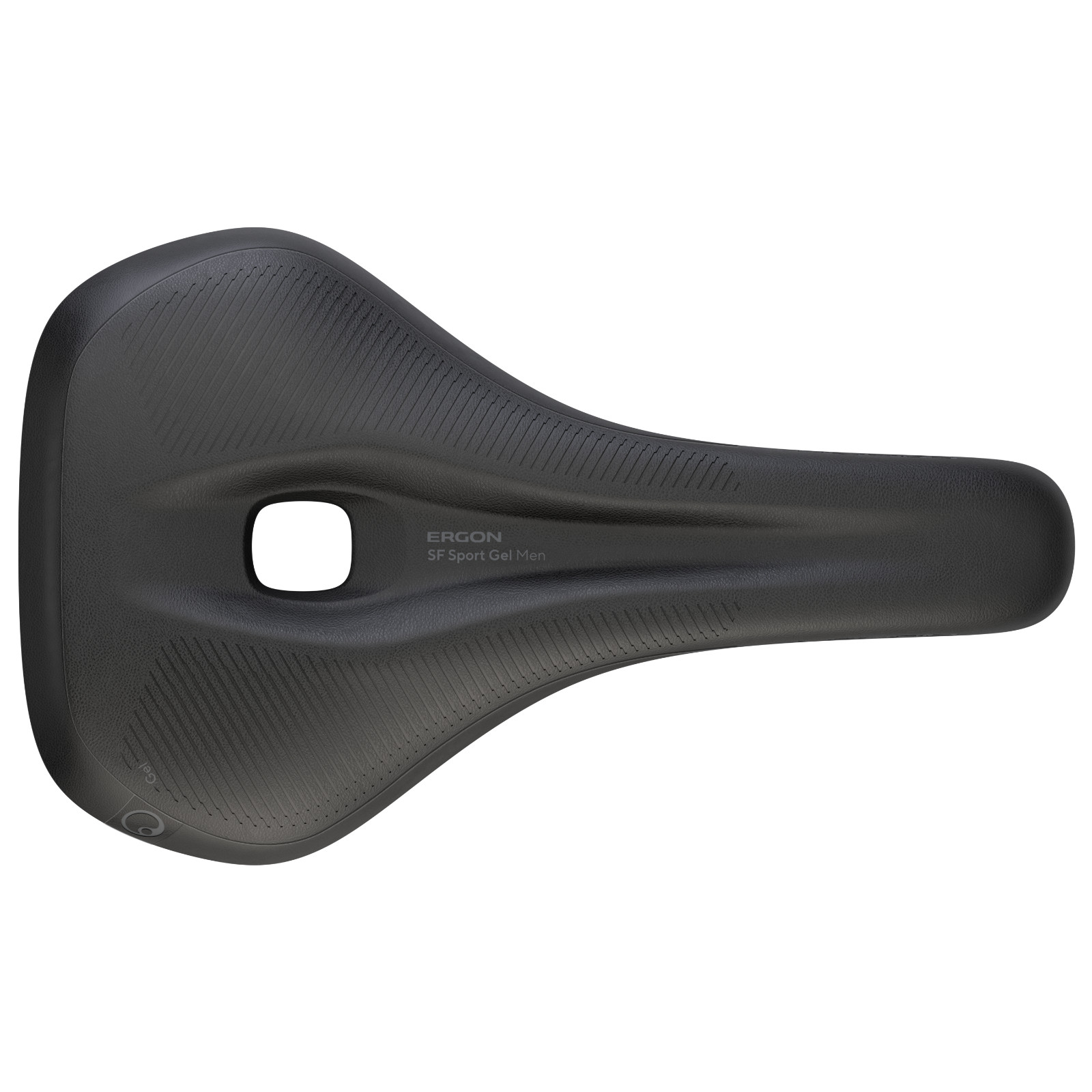 Ergon SF Sport Gel Saddle W/Indent Men's Black