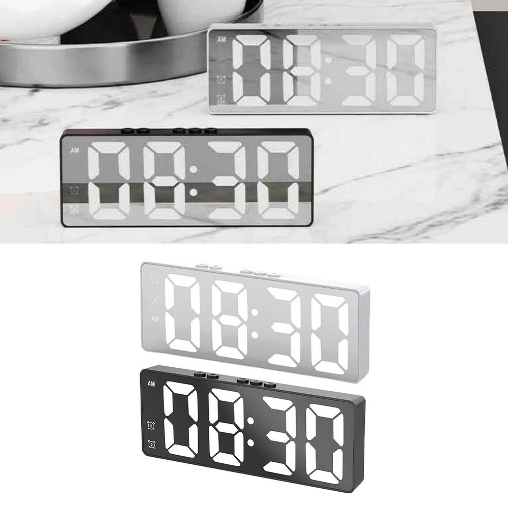 Digital Clock Temp Range -10?? To 50?? AAA Battery Backup Energy Saving Mode