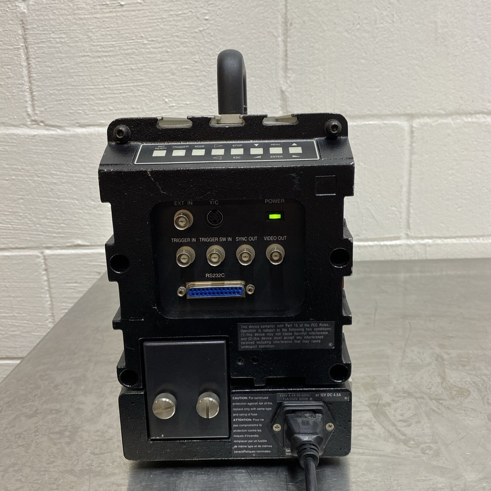 Photron FastCam High Speed Video Camera Processor Model Super 10K