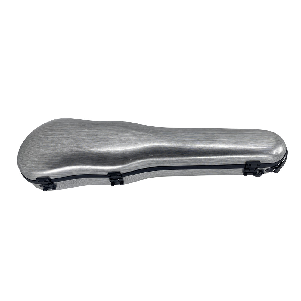 Violin Case 4/4 Full Size Carbon Fiber Hard Shell Adjustable Backstrap Portable