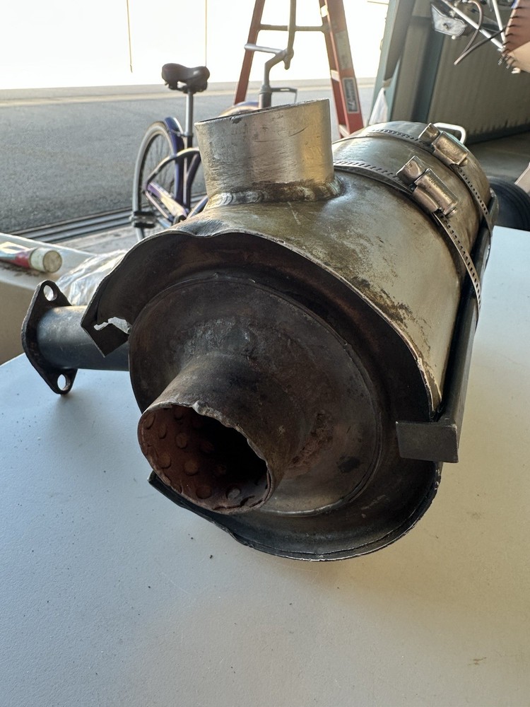 Continental O-300 modified muffler