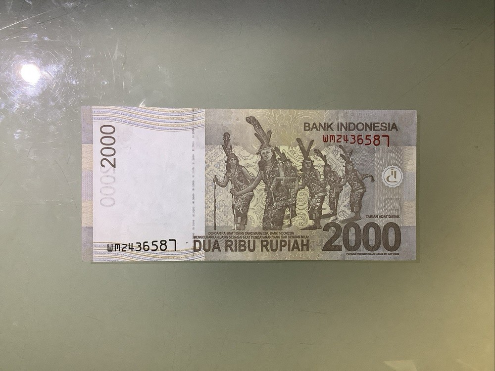 Indonesia 2000 Rupiah 2014 Circulated