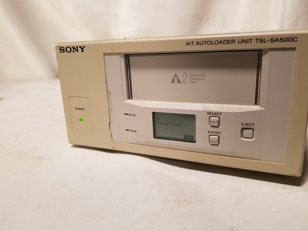 Sony AIT Autoloader Unit TSL-SA500C