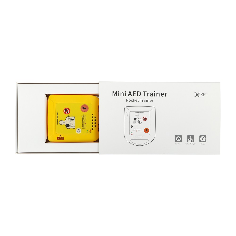 4X Mini AED Trainer XFT-D0009 First Aid Training Teaching Machine Student Study